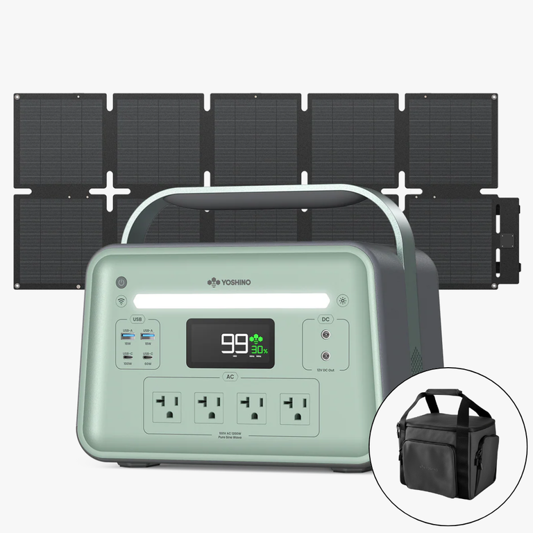 YOSHINO POWER B1200 SST + CP10 セット | ソーラー発電セット YOSHINO POWER B1200 SST + CP10 セット | ソーラー発電セット